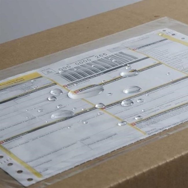 Kargo Belge Etiket Poşetleri 14x26cm 250 adet