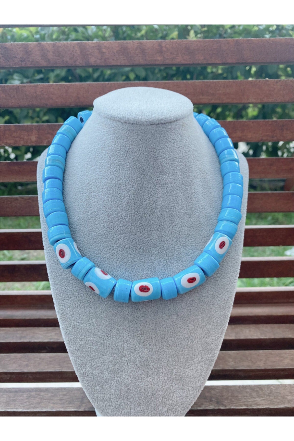 Κολιέ με μπλε μάτι της Serenay