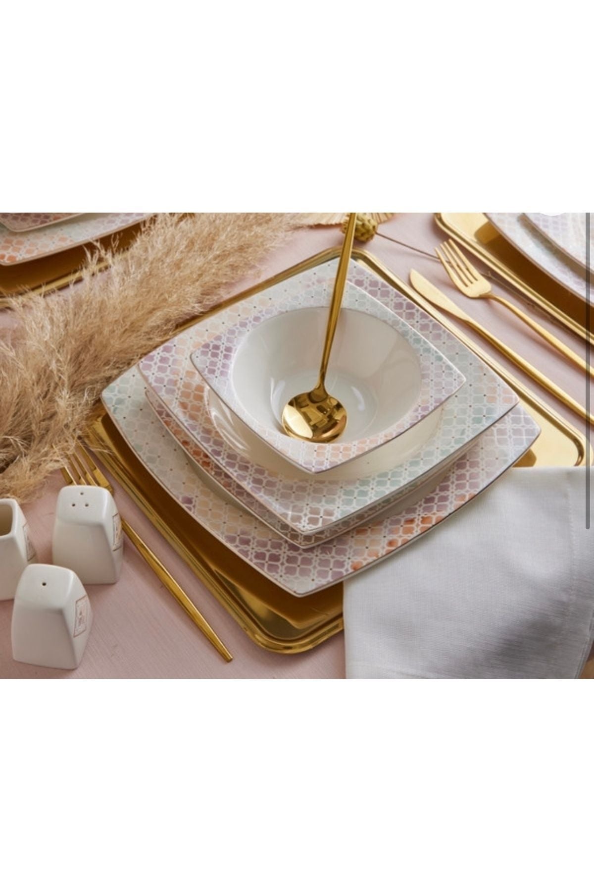 New Bone Flynn Pasta Tabağı 6 Adet