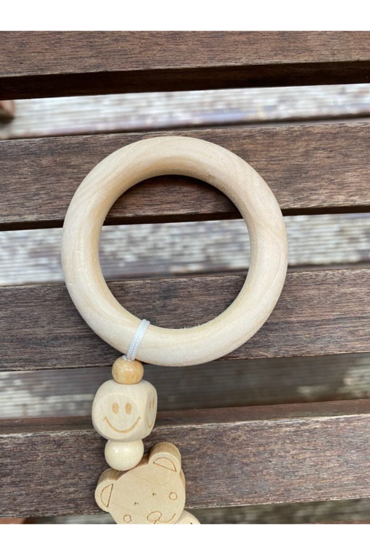 Naturel Ahşap Diş Kaşıyıcı