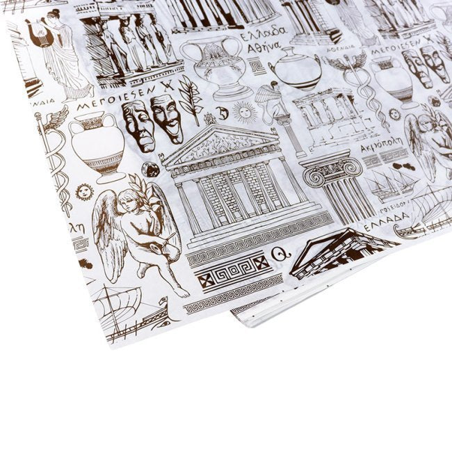 Yunanistan Kraft Kağıdı 45 gr Beyaz 50x70 cm 1 kg (60 adet)