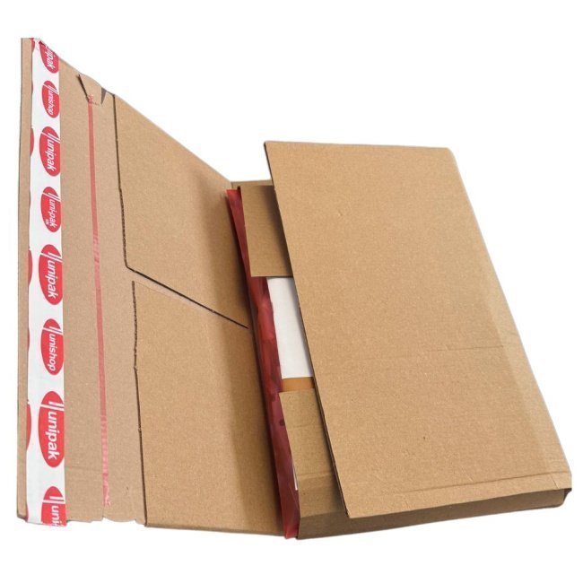 Yapışkanlı Bantlı Kraft Kargo Kutusu Kitaplar 30.5x23x9.2cm