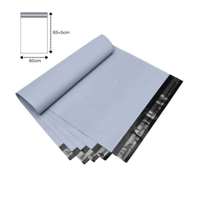 Etiketli Kargo Poşetleri 60×65+5cm Premium 2X-LARGE 100 adet