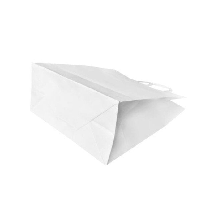 White Paper Bag with Twist Handle 25x12x37cm
