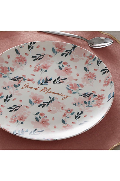 Karaca Fine Bone Lovely Pink Kahvaltı / Servis Tabağı