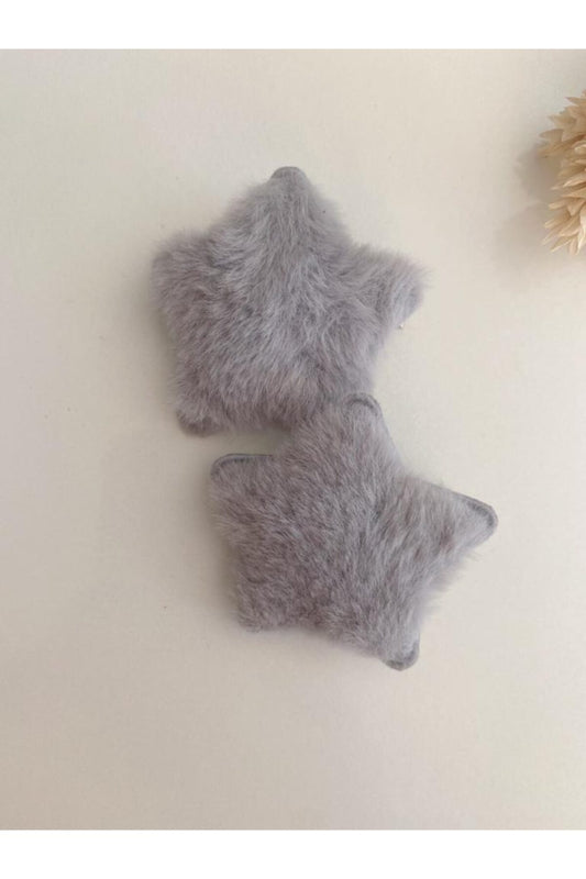 Κλιπ μαλλιών με κλιπ Star και βελούδο