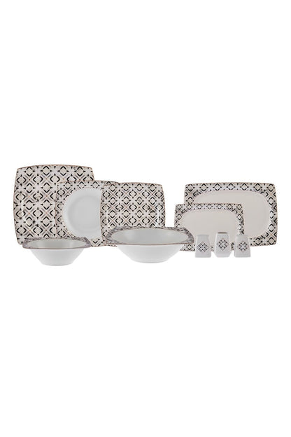 New Bone Dulcie Pasta Tabağı 6 Adet