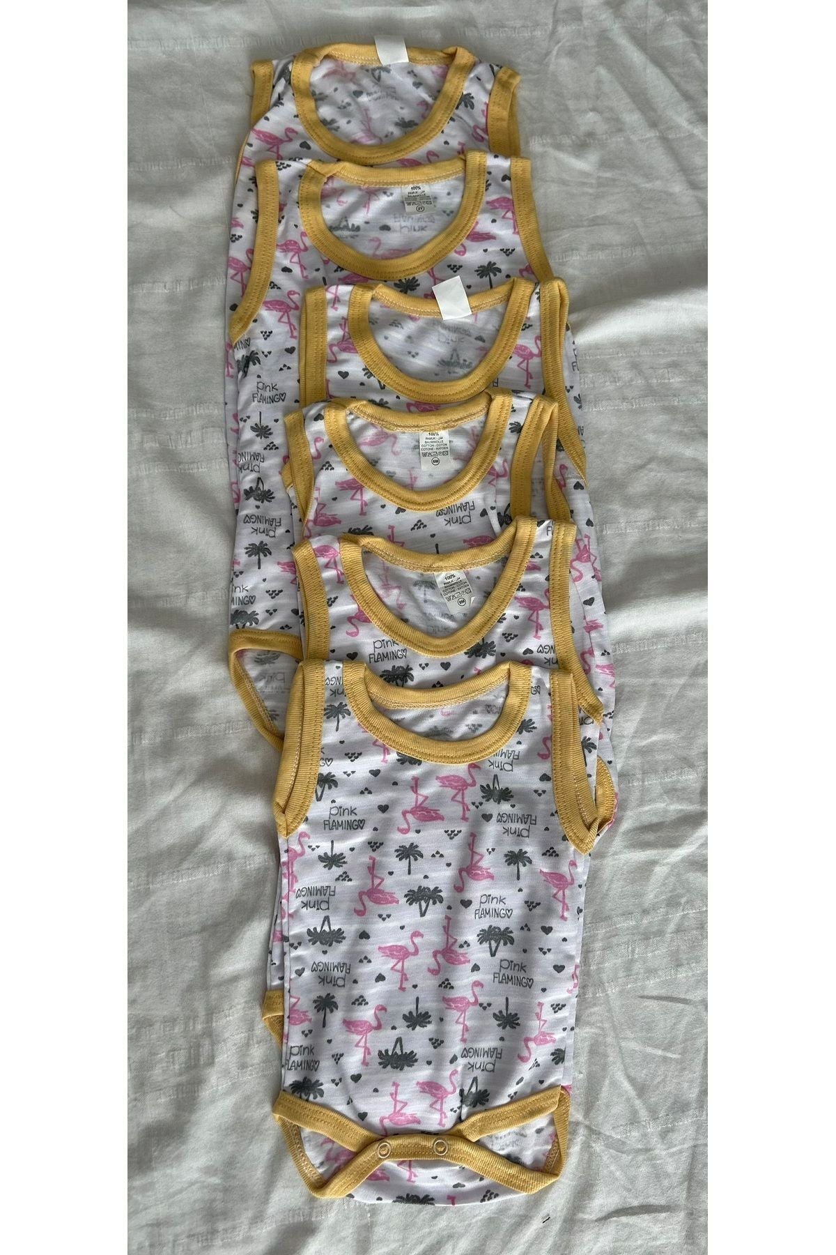 Select and Simple Bebek 5 Li Çıtçıtlı Badi Zıbın Body