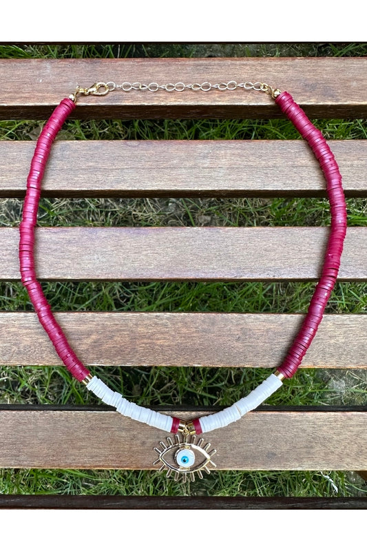 Nazar Charm Fimo Kolye
