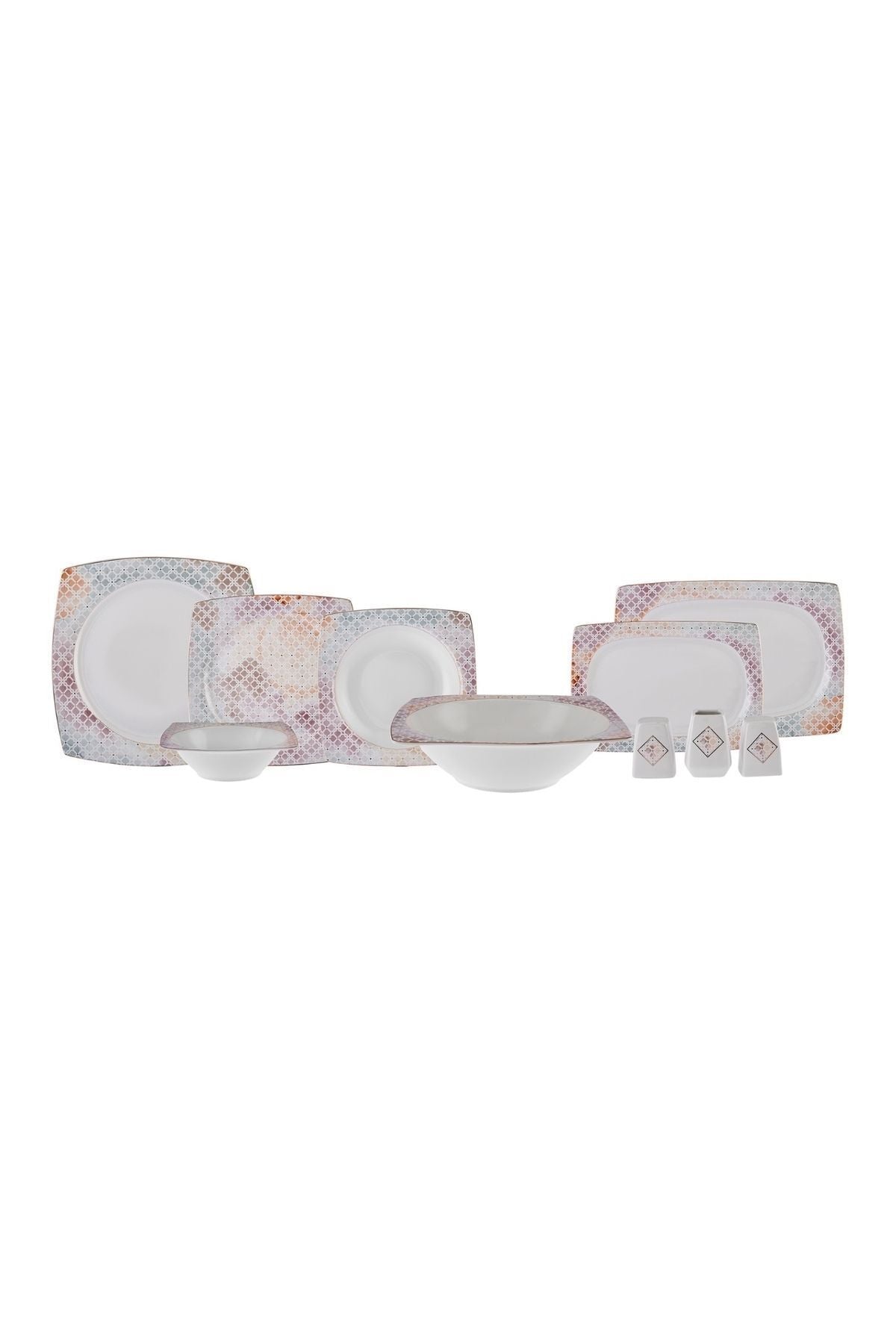New Bone Flynn Pasta Tabağı 6 Adet