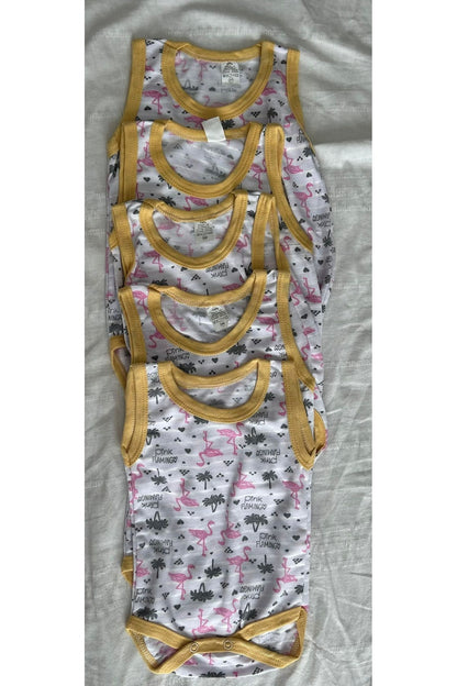 Select and Simple Bebek 5 Li Çıtçıtlı Badi Zıbın Body