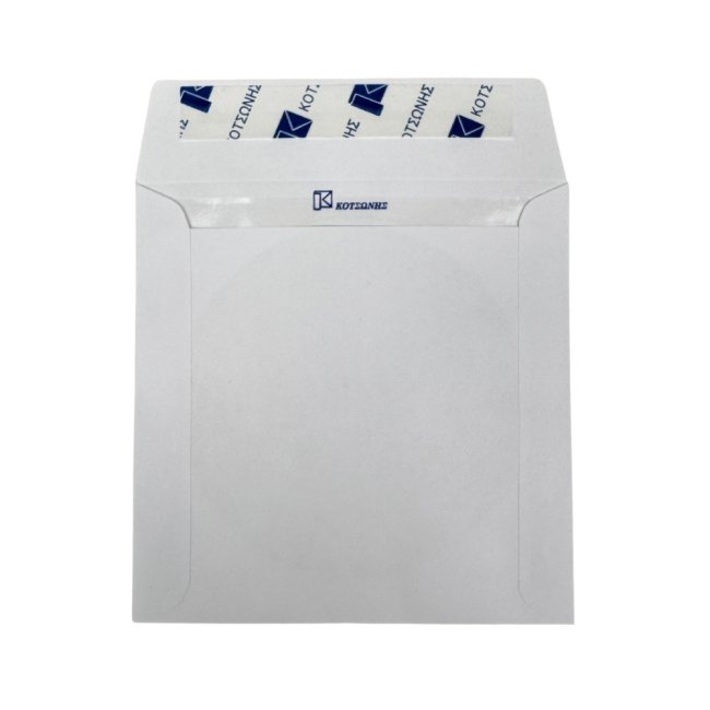 Kare CD Zarfı, Beyaz, 100 g/m², 125x125 mm