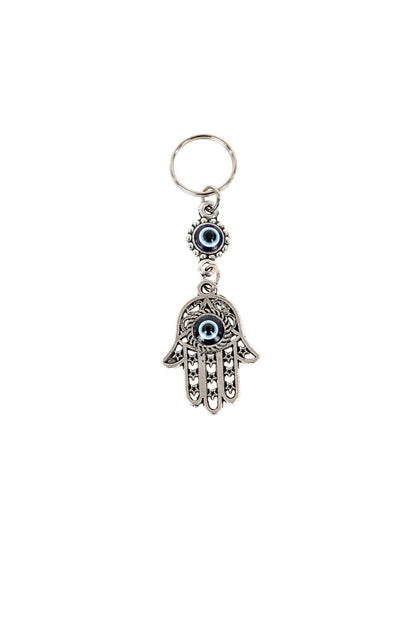 Hamsa Nazar Boncuklu Anahtarlık