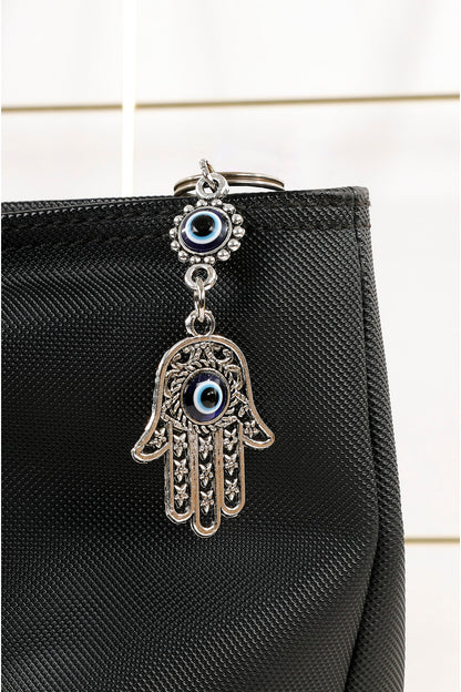 Hamsa Nazar Boncuklu Anahtarlık