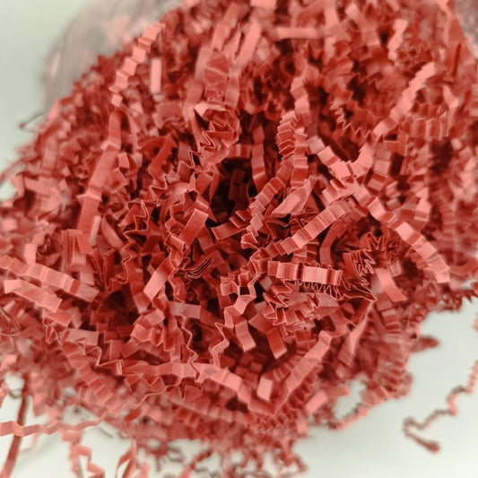 Zikzak Kesim Bordo Ambalaj Kırpık Kağıdı – 1 kg