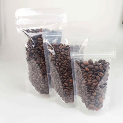 Şeffaf Doypack Ambalaj, Fermuarlı Kilitli, 8.5x5x14cm, 50gr, 100 Adet