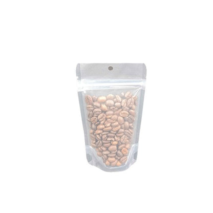 Şeffaf Doypack Ambalaj, Fermuarlı Kilitli, 8.5x5x14cm, 50gr, 100 Adet