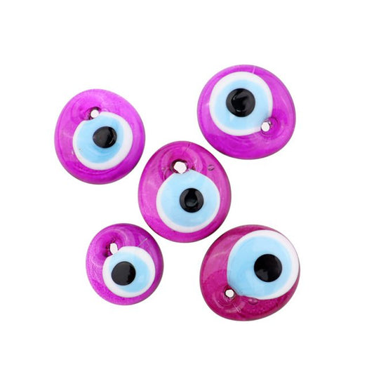 Purple Colored Glass Bead No. 0