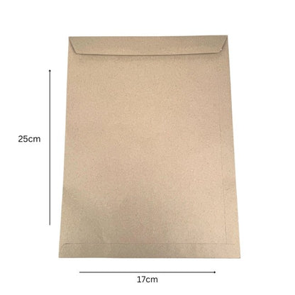Kendinden Yapışkanlı Zarf 17x25cm A5 90 GSM Kraft