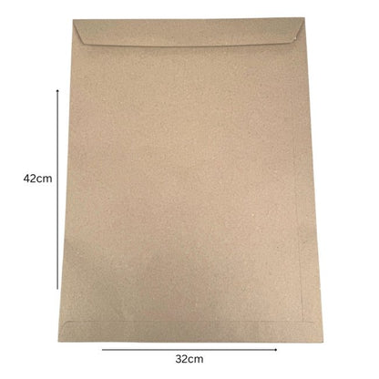 Kendinden Yapışkanlı Zarf 32x42cm A3 Kraft 90 GSM