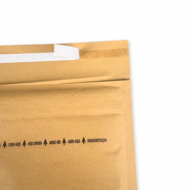 E-ticaret için baloncuklu kraft kargo zarfı, 25x35cm, No7