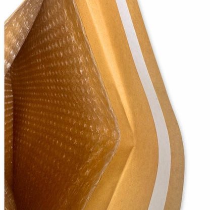 E-ticaret için baloncuklu kraft kargo zarfı, 25x35cm, No7