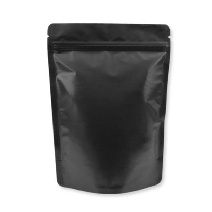 Doypack Food Bags, Black, 20x30x10cm, 1000g, 100 pieces