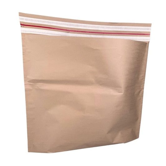 Çift Taraflı Yapışkanlı Kraft Kağıt Kargo Poşeti 60x50cm