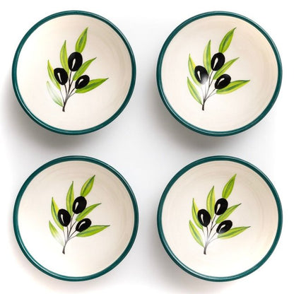 Ceramic Bowl with Olives 8x8x4cm