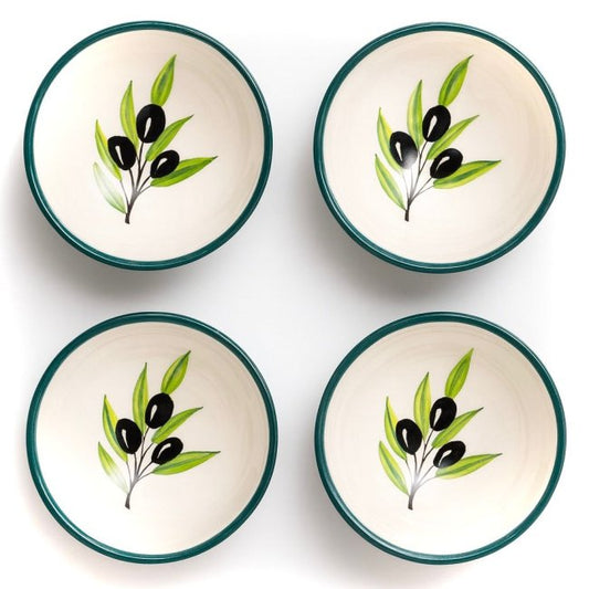Ceramic Bowl with Olives 8x8x4cm