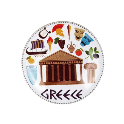 Yakamoz Metal Soap Boxes ANCIENT GREEK 10cm