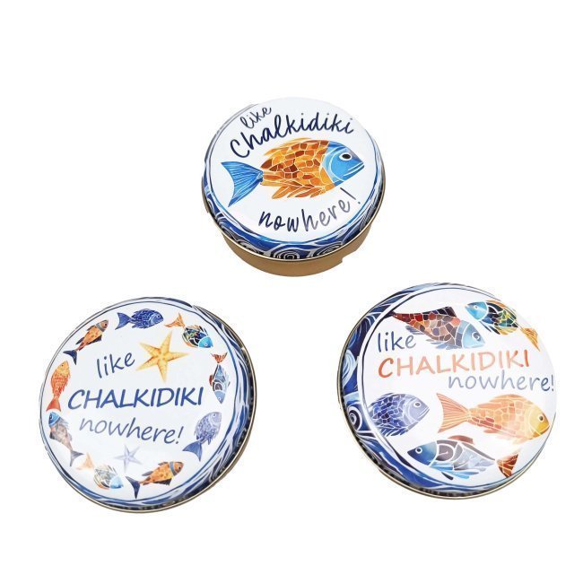 Yakamoz Metal Soap Dishes HALKIDIKI 10cm