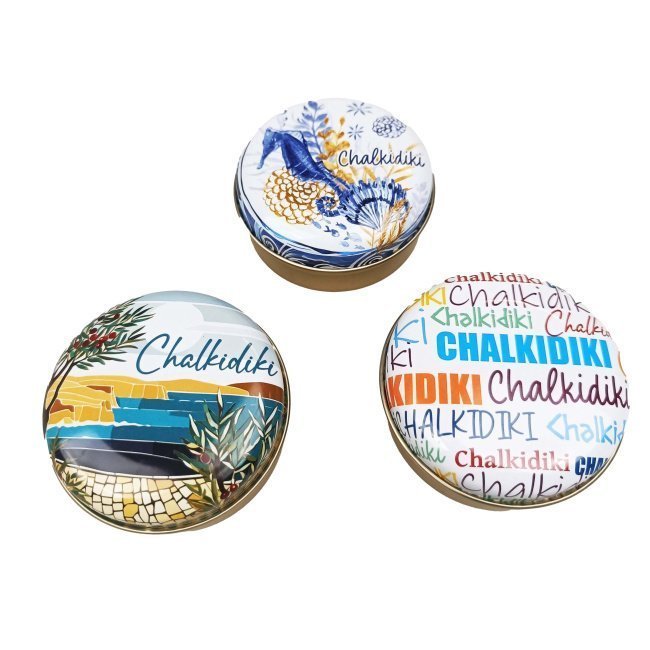 Yakamoz Metal Soap Dishes HALKIDIKI 10cm