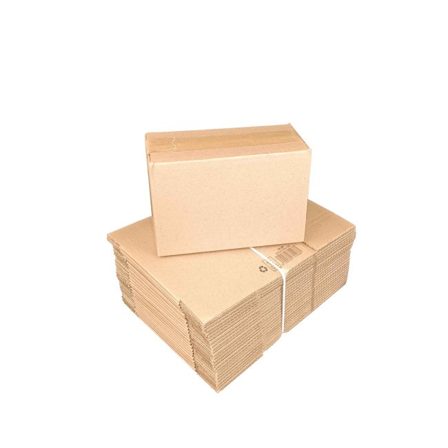 Küçük 3 yapraklı karton kutu 22x10x15 cm