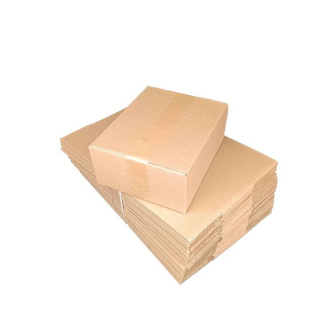 Küçük 3 yapraklı karton kutu 25x20x10 cm