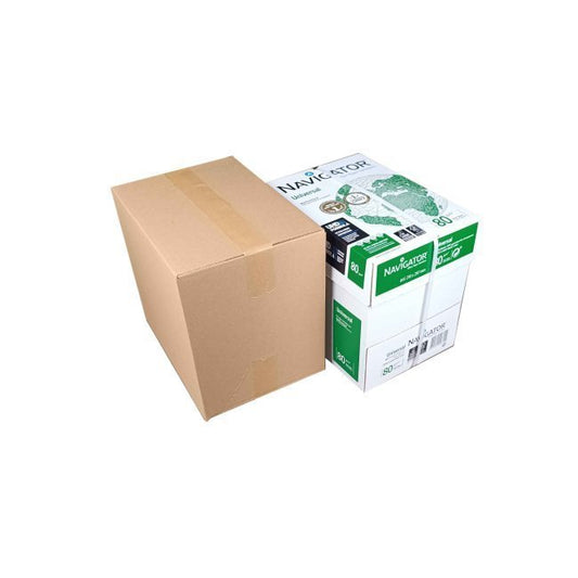 3-sheet cardboard box, 32x23x29 cm, for A4 printing paper.